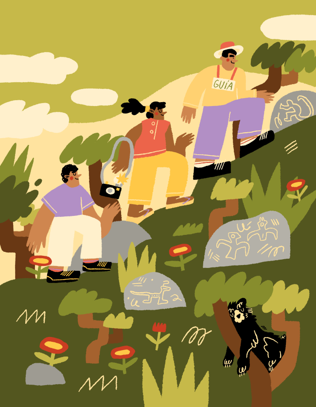 ChaparriCC81 Guiding Tourists