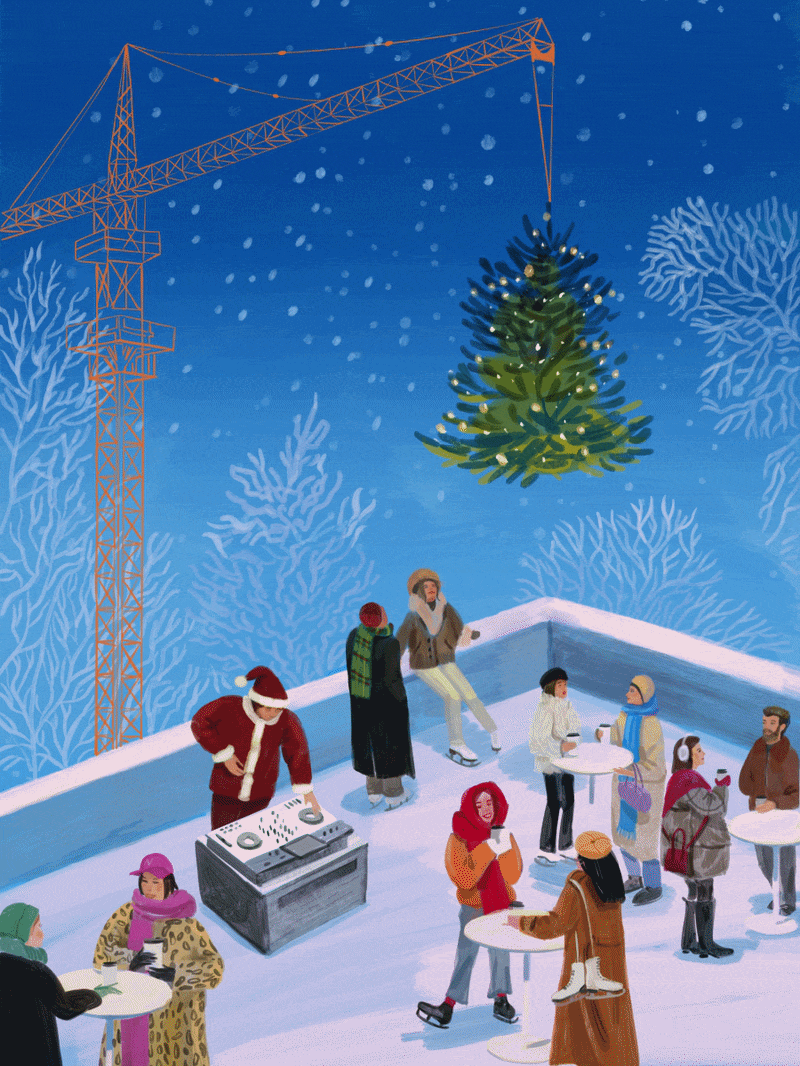 christmas delivery gif